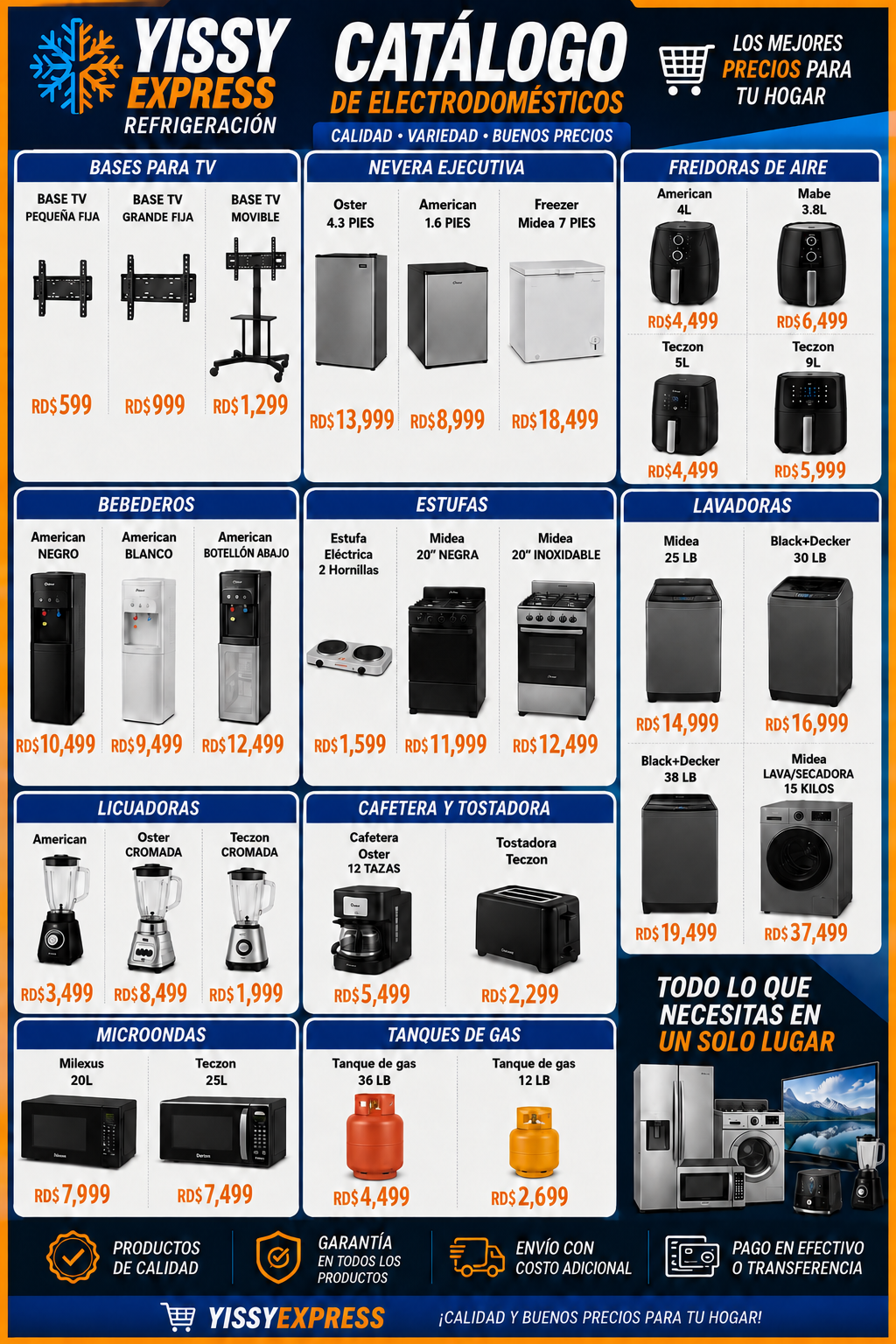 Electrodomésticos para transformar tu hogar
